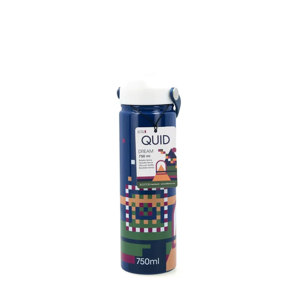 Bouteille Thermique Quid Dream Multicouleur 750 ml (12 Unités)