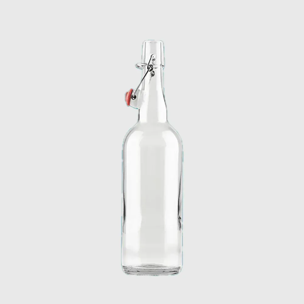 Bouteille en verre avec bouchon swing top (750 ml)