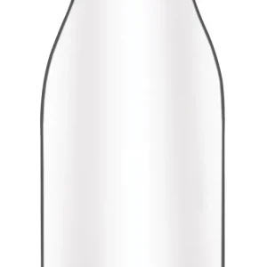 Bouteilles de lait à col vissé de 500 ml