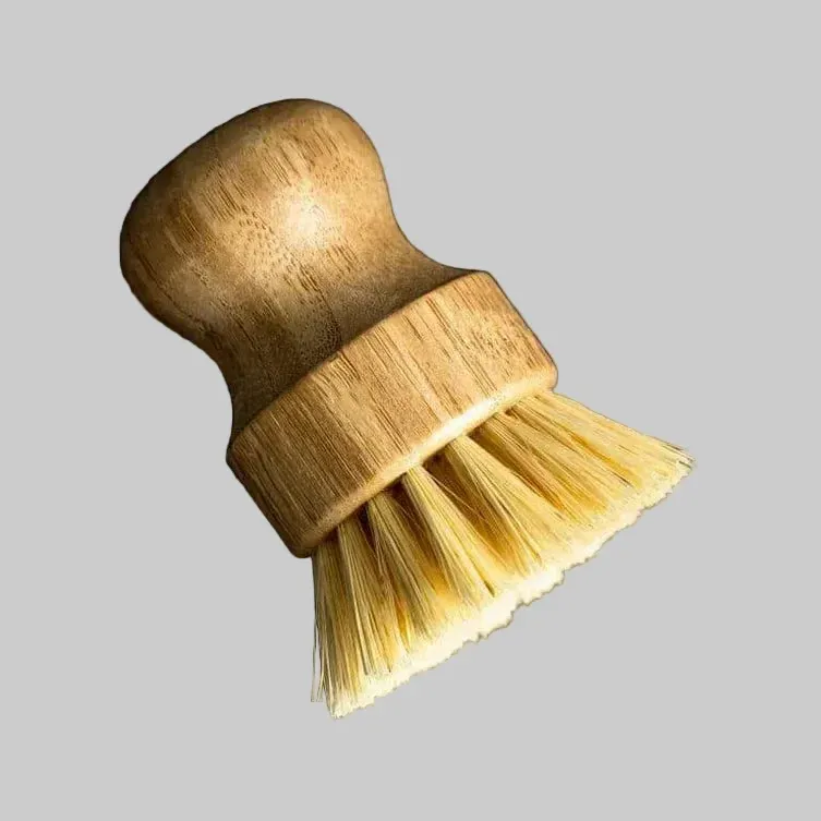 Brosse pomeau à vaisselle/légume à tête non remplaçable