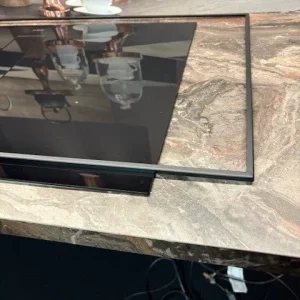 cadre de plan de travail pour table de cuisson - noir