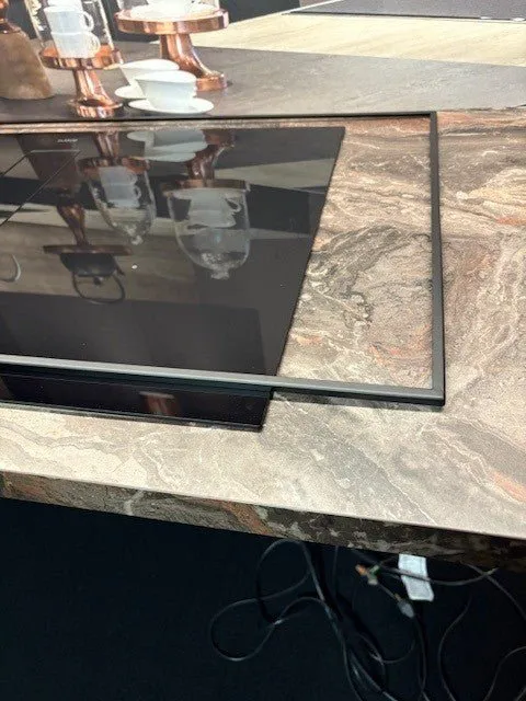 cadre de plan de travail pour table de cuisson - noir