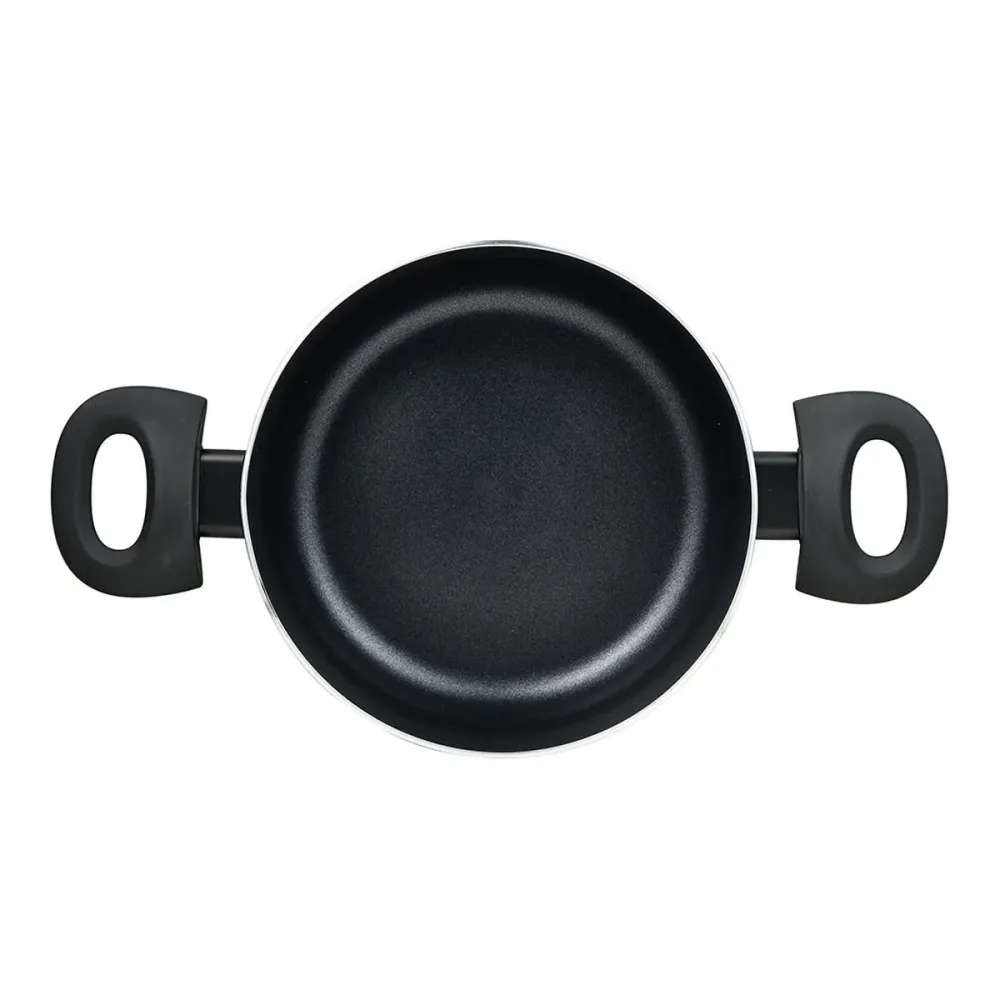 Casserole avec Couvercle San Ignacio experto Noir Vert Ø 28 cm