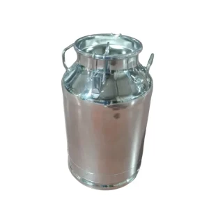 Churn à lait en acier inoxydable de 50 litres – Transport laitier fiable et durable