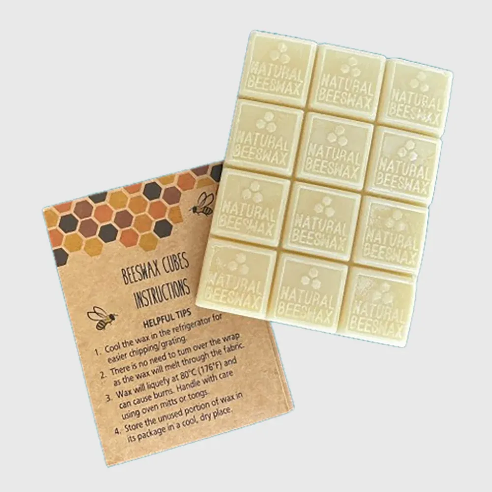 Cire d'abeille naturelle en cubes