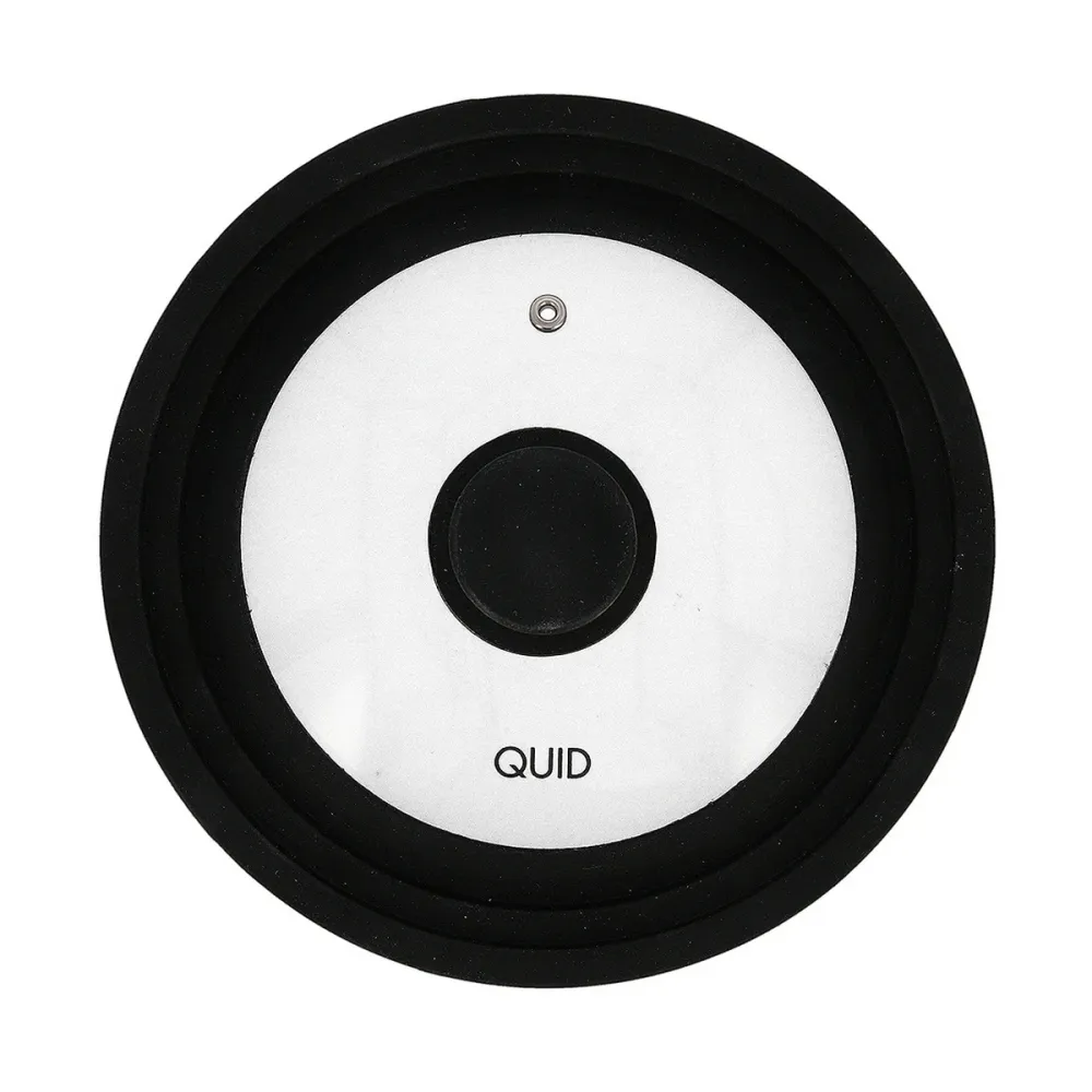 Couvercle pour marmite Quid Ebano Noir verre Ø 22 cm