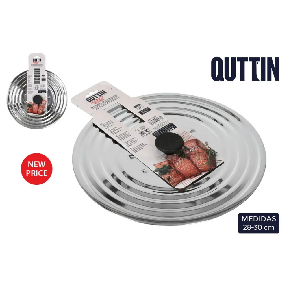 Couvercle pour poêle Quttin Quttin Acier inoxydable