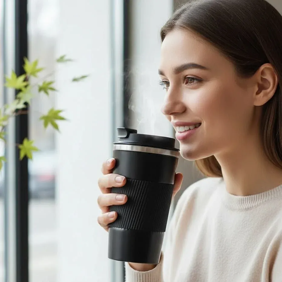 SIPSTYLE – Gobelet isotherme élégant pour une hydratation stylée en déplacement Cozey Maison