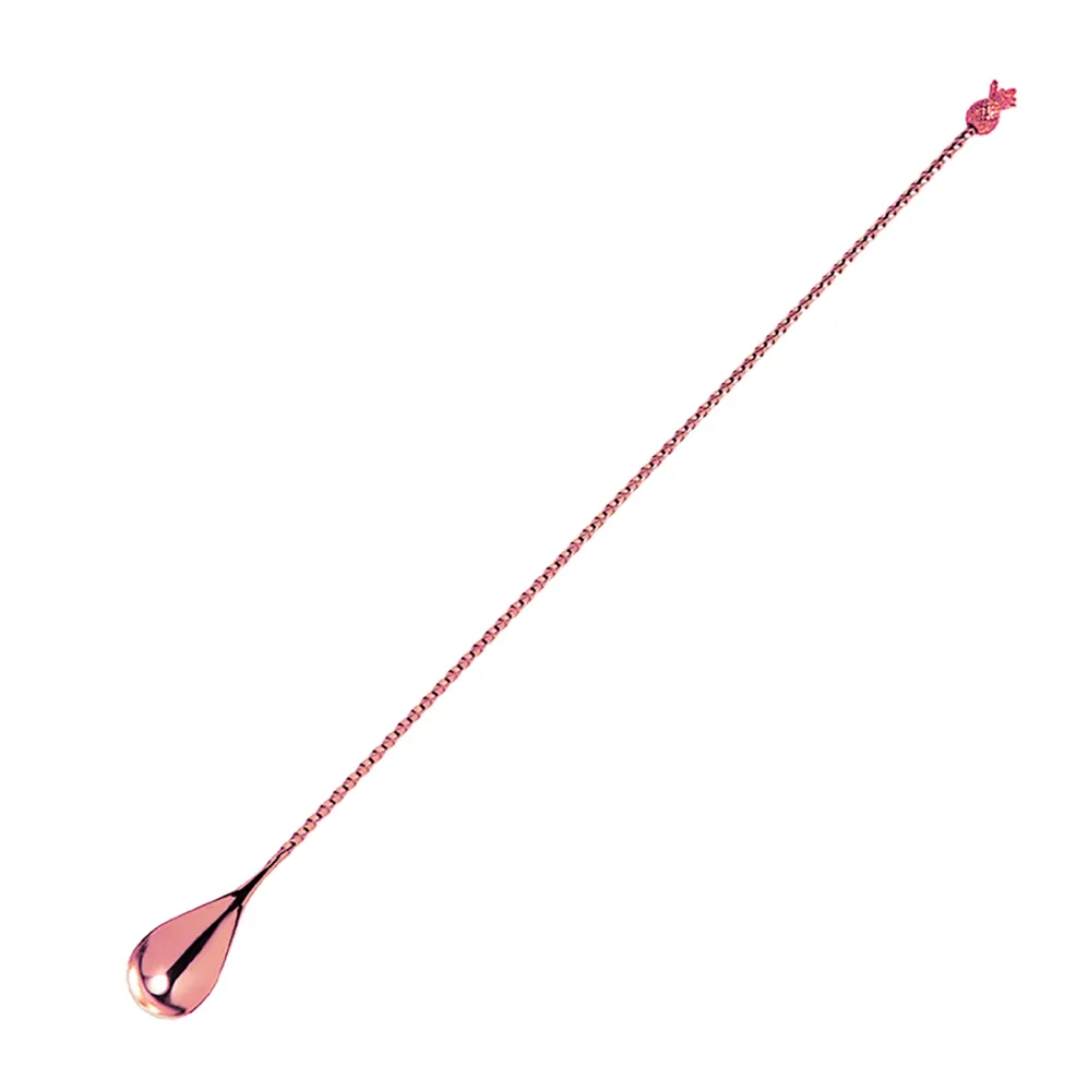 Cuillère de Bar - Ananas Cuivre 43cm