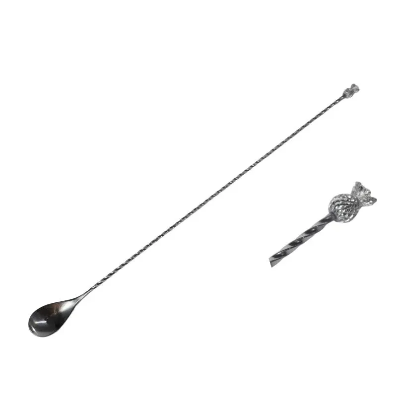 Cuillère de Bar - Ananas Inox 43cm