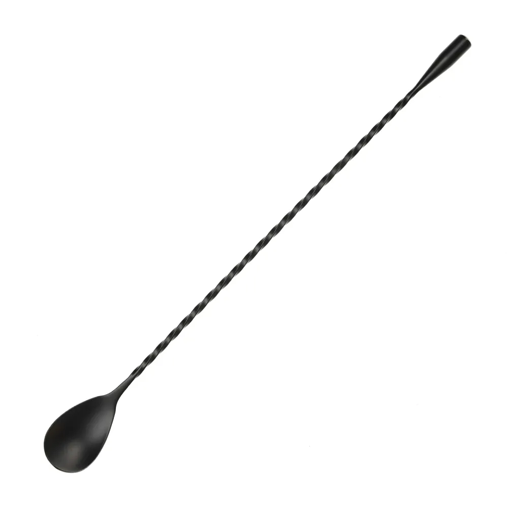 Cuillère à Bar - Larme Noir Mat 30cm