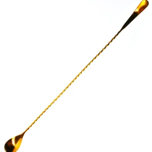 Cuillère de Bar - Plate Louis Longue Or 40cm