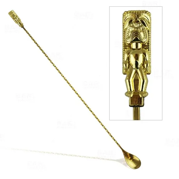 Cuillère à Bar - Tiki Or 33cm