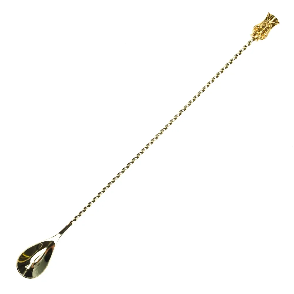 Cuillère à Bar - Tiki Or 33cm
