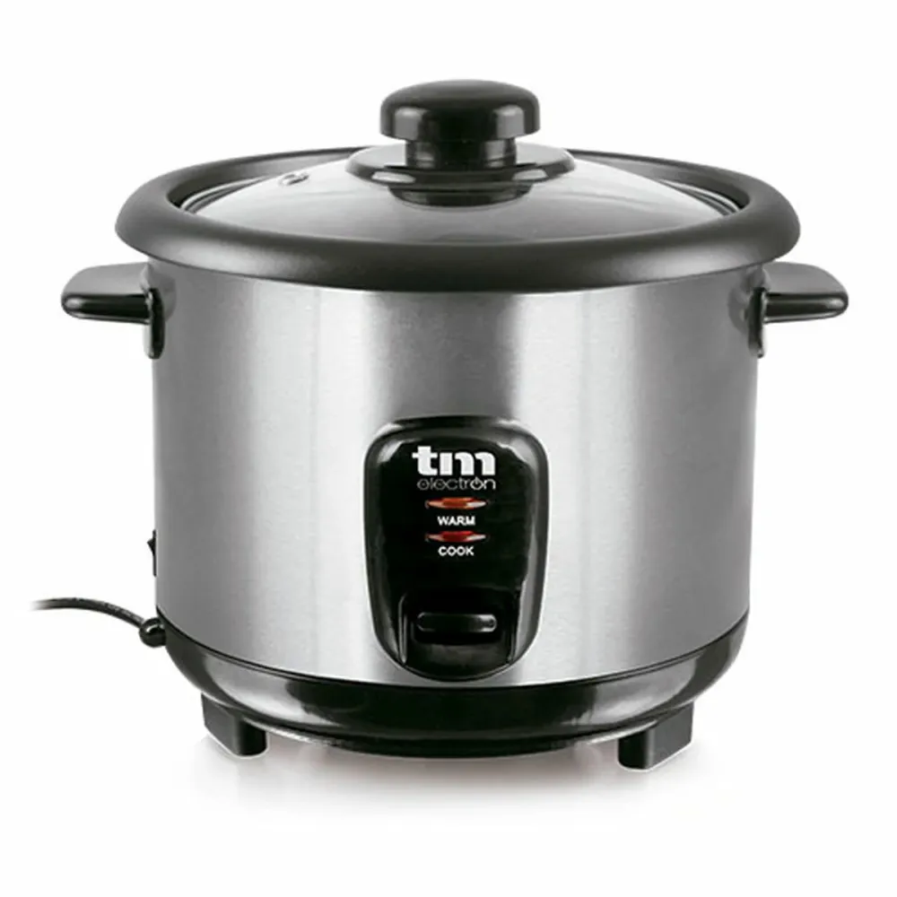 cuiseur à riz TM Electron Acier verre Acier inoxydable 400 W 1 L