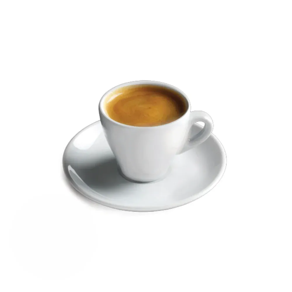Tasses à espresso blanches en forme de poire Cuisinox