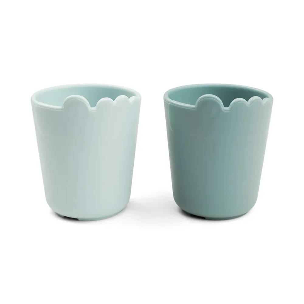 Kiddish tasse lot de 2 - Croco - Bleu Done by Deer