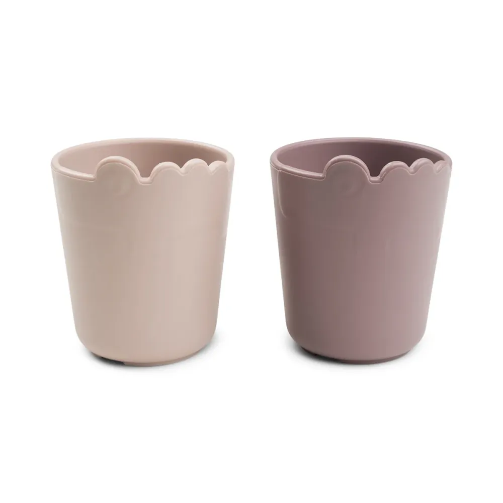 Kiddish tasse lot de 2 - Croco - Rose Done by Deer