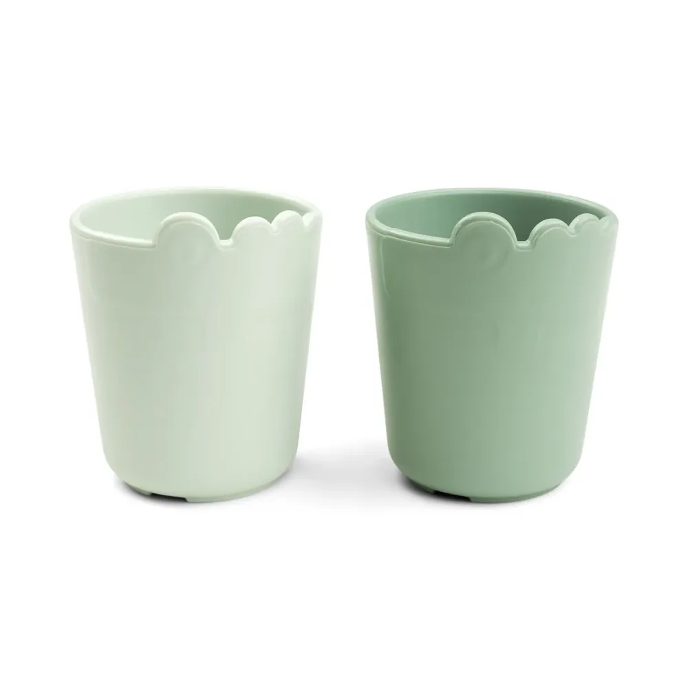 Kiddish tasse lot de 2 - Croco - Vert Done by Deer