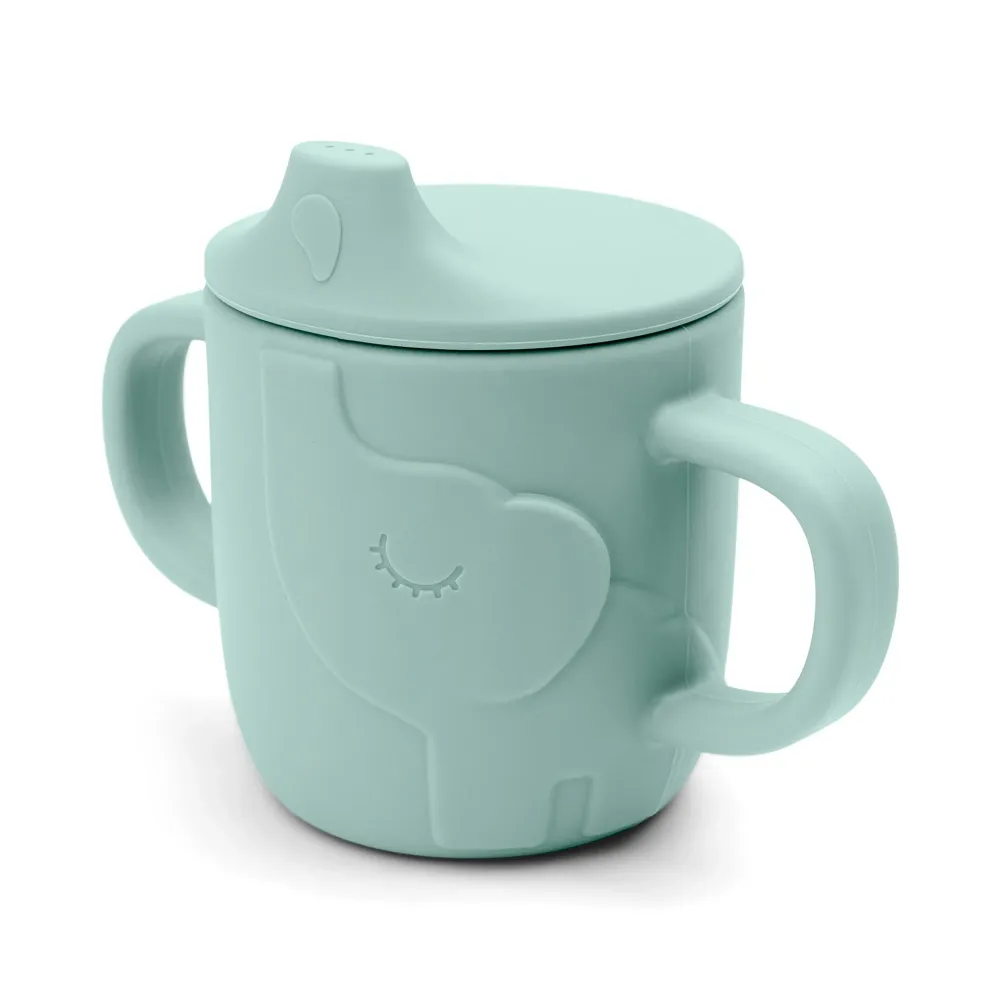 Peekaboo tasse d'apprentissage - Elphee - Bleu Done by Deer