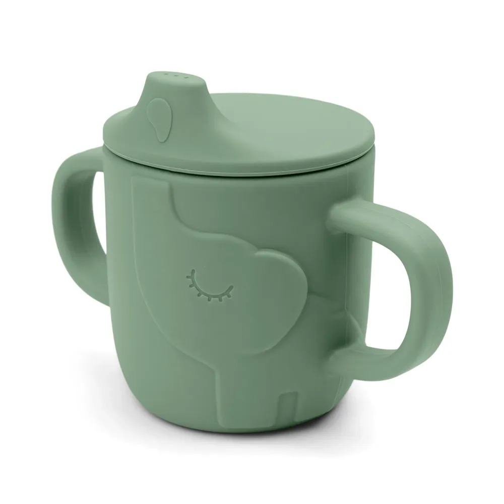 Peekaboo tasse d'apprentissage- Elphee - Vert Done by Deer