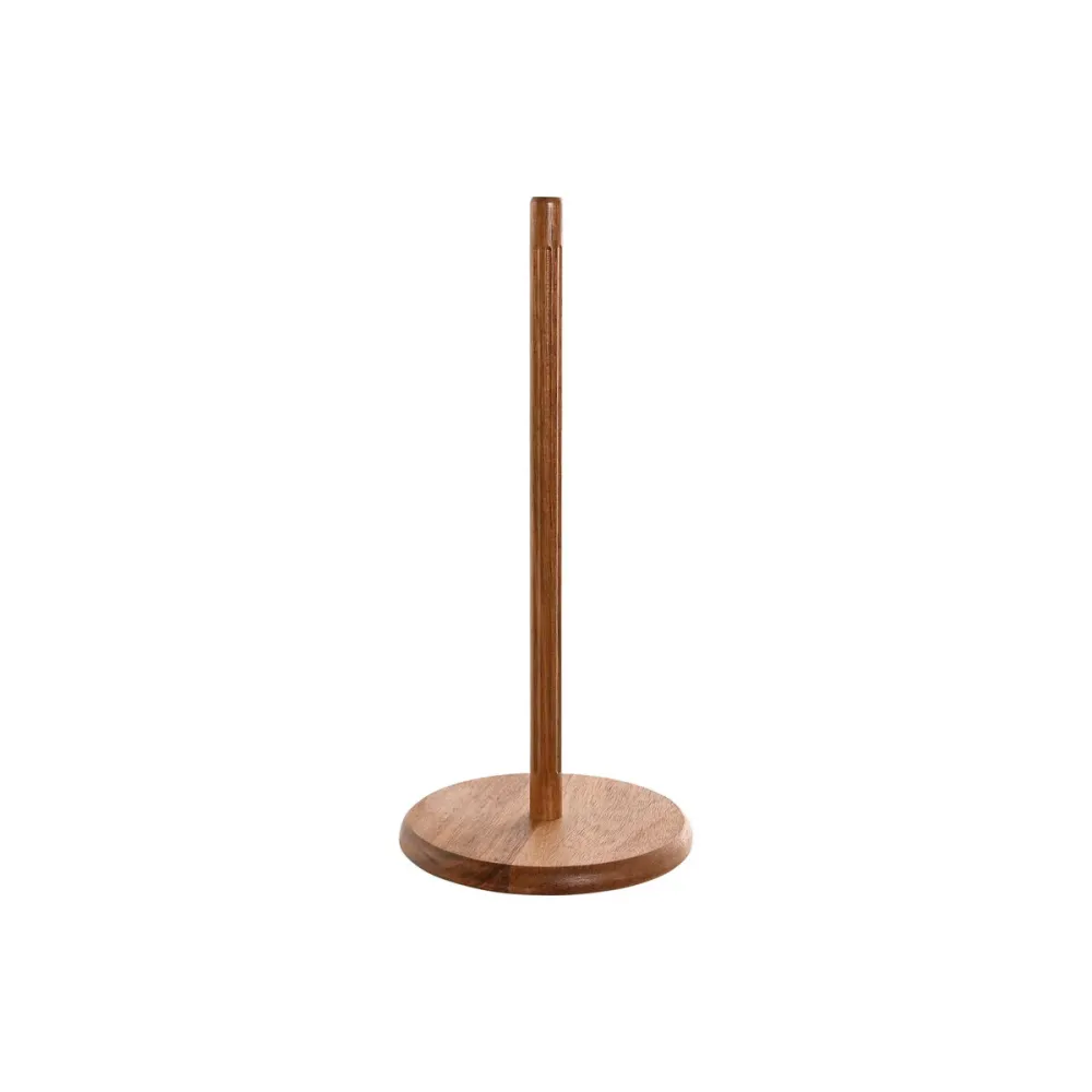 Dérouleur de papier de cuisine Home ESPRIT Naturel Acacia 16,8 x 16,8 x 35,6 cm