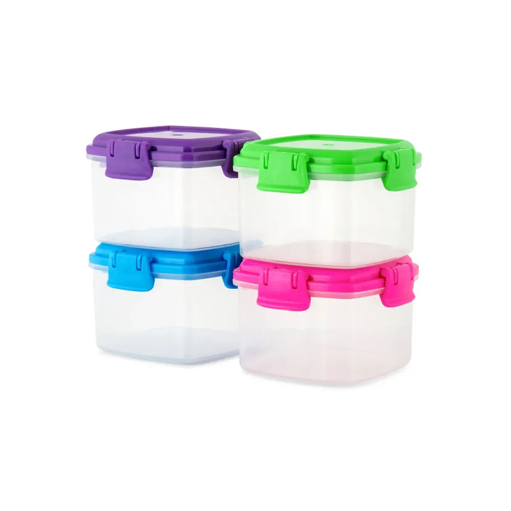 Ensemble de Boîtes à Lunch Privilege 65 ml Mini 4 Pièces (24 Unités)