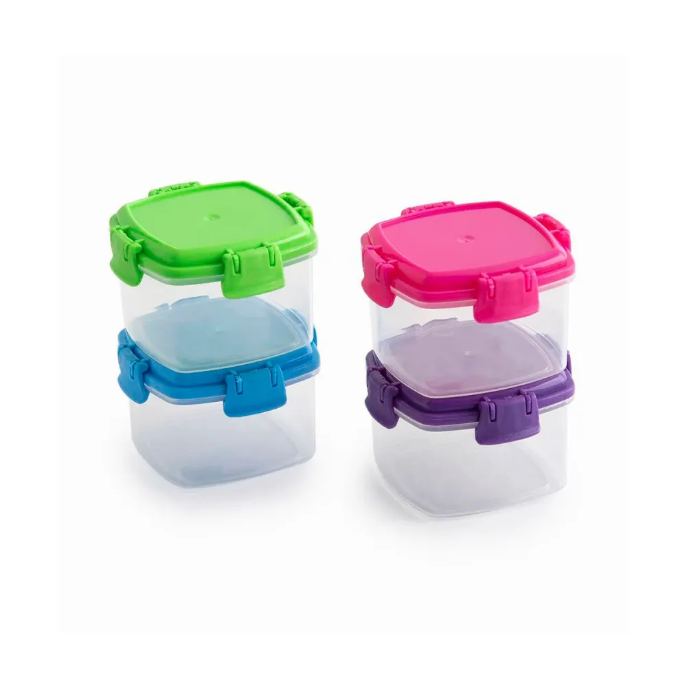 Ensemble de Boîtes à Lunch Privilege 65 ml Mini 4 Pièces (24 Unités)
