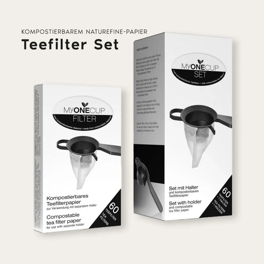 Ensemble de filtres à thé (sans microplastique)