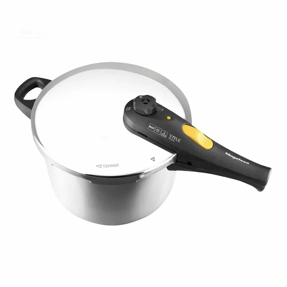 Ensemble de Marmites Express Magefesa STYLE 3+6L 3 L 6 L Acier inoxydable Plastique 2 Pièces