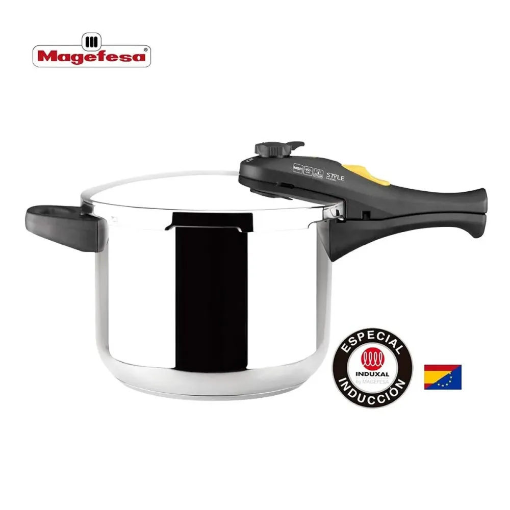 Ensemble de Marmites Express Magefesa STYLE 3+6L 3 L 6 L Acier inoxydable Plastique 2 Pièces