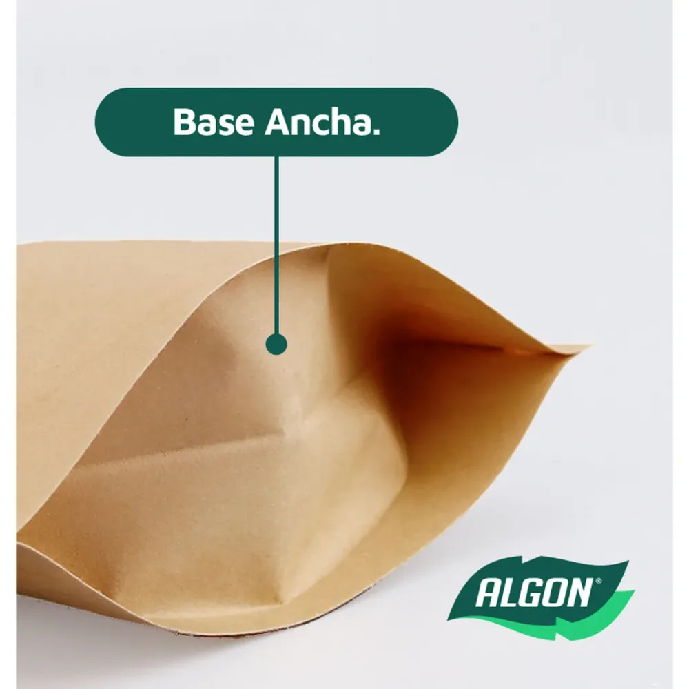 Ensemble de sac alimentaire réutilisable Algon Kraft 17 x 24 x 4 cm 15 Pièces (12 Unités)