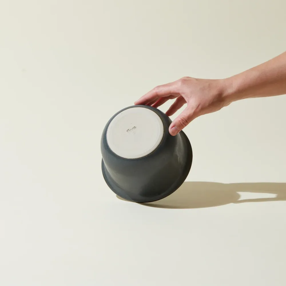 Grand Bol à Ramen - 0.8L - Vert êt Fenua Ceramics