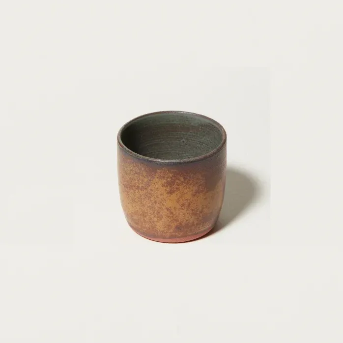 Tasse "êt de Pins" - Marron et vert Fenua Ceramics
