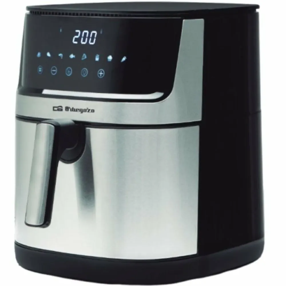 Friteuse à Air Orbegozo FDR 8010 Noir 1500 W 8 L