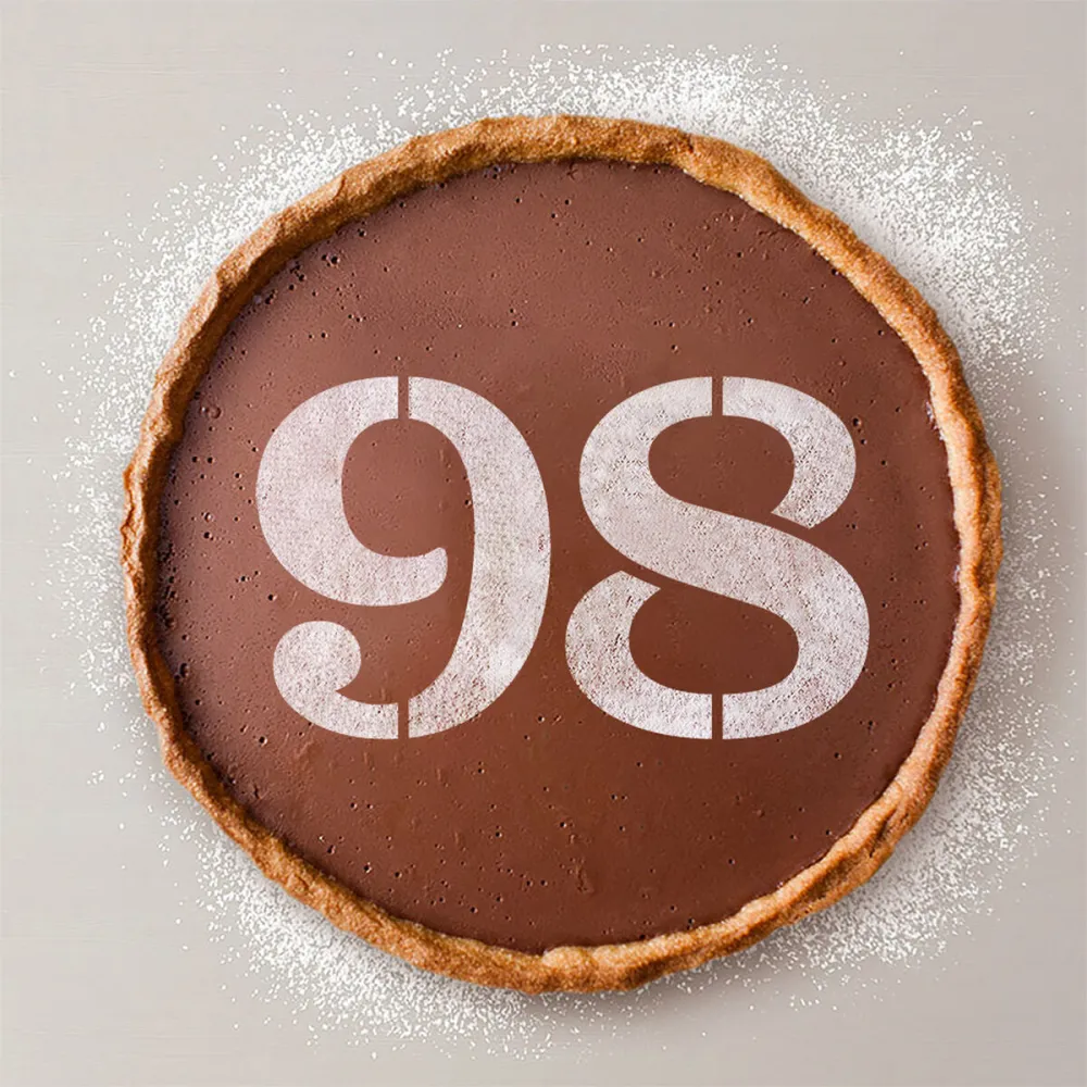 Gabarit de gâteau Algon Numéro 9 36 Unités