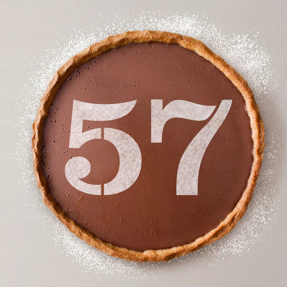 Gabarit de gâteau Algon Numéro 5 36 Unités
