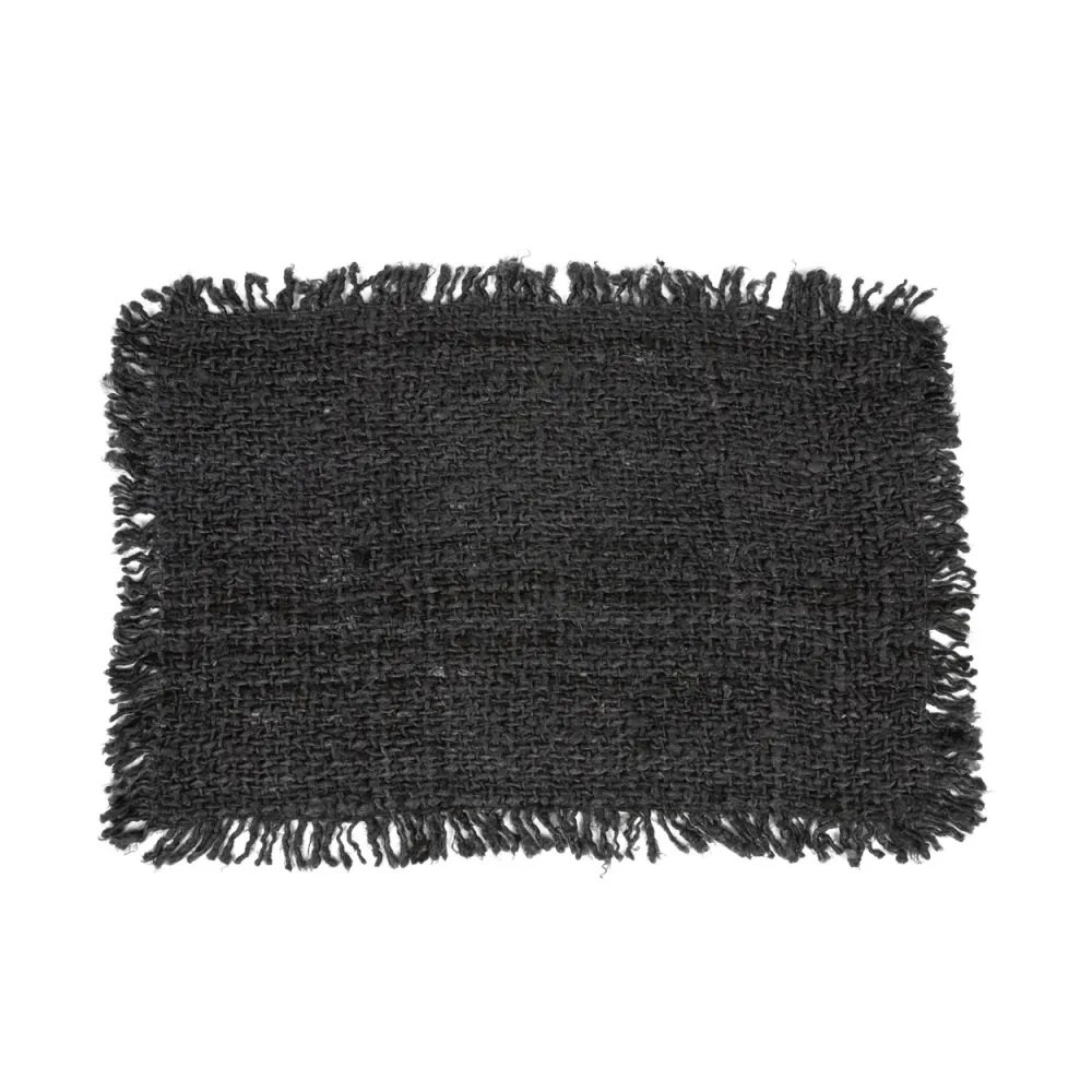 OH MY GEE Set de 4 Sets de Table Noir et Marine