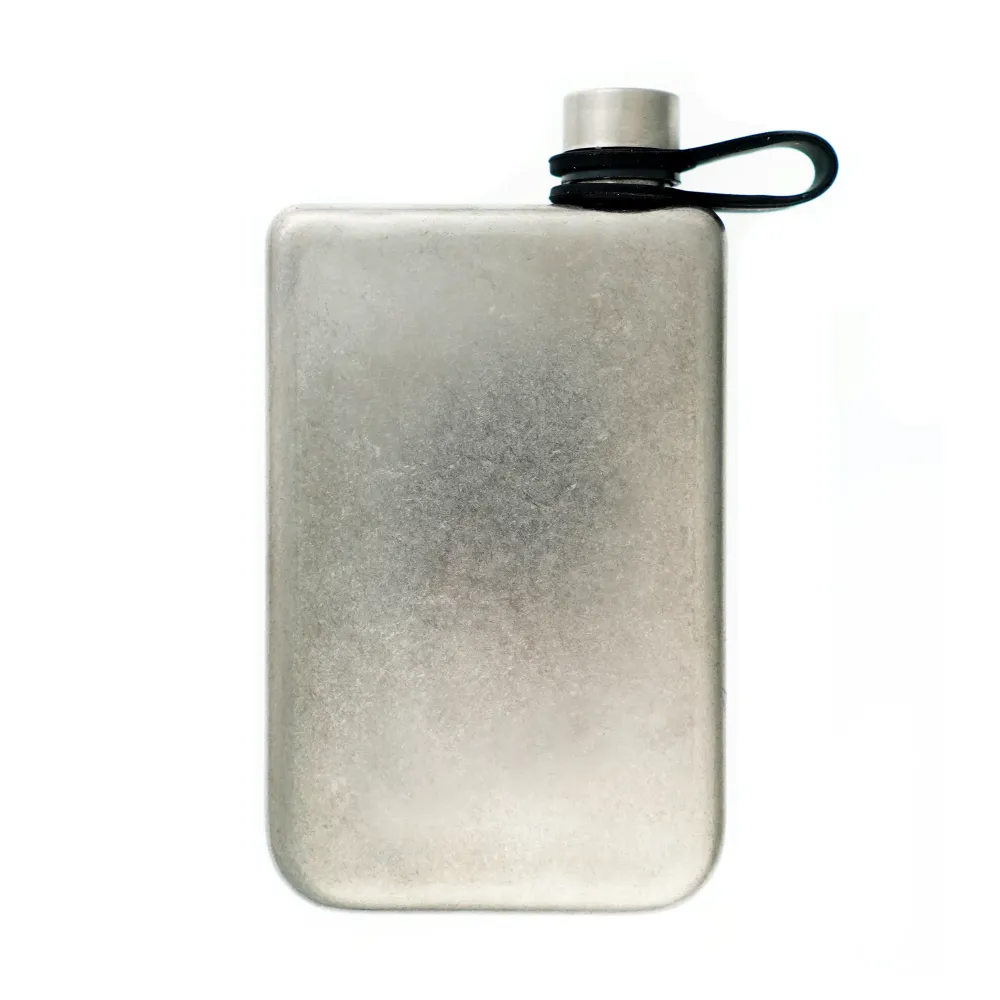 Gourde - Chalet Vintage en acier inoxydable 250 ml