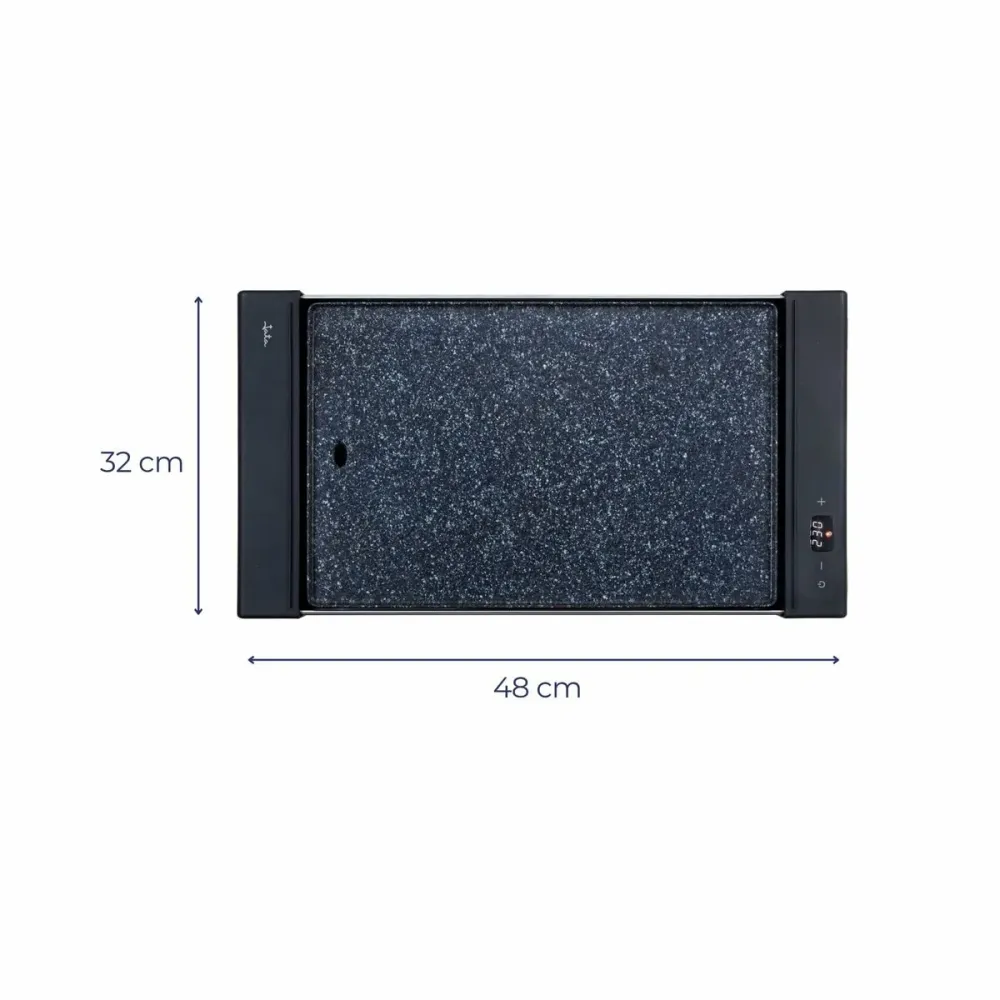 Grill JATA JEGR3000 Noir 2700 W 48 x 32 cm