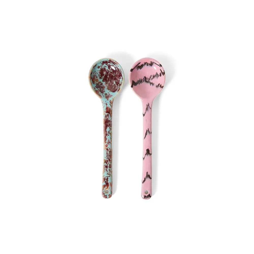 Set de 2 cuillères 70s Serving Sprinkle HK Living