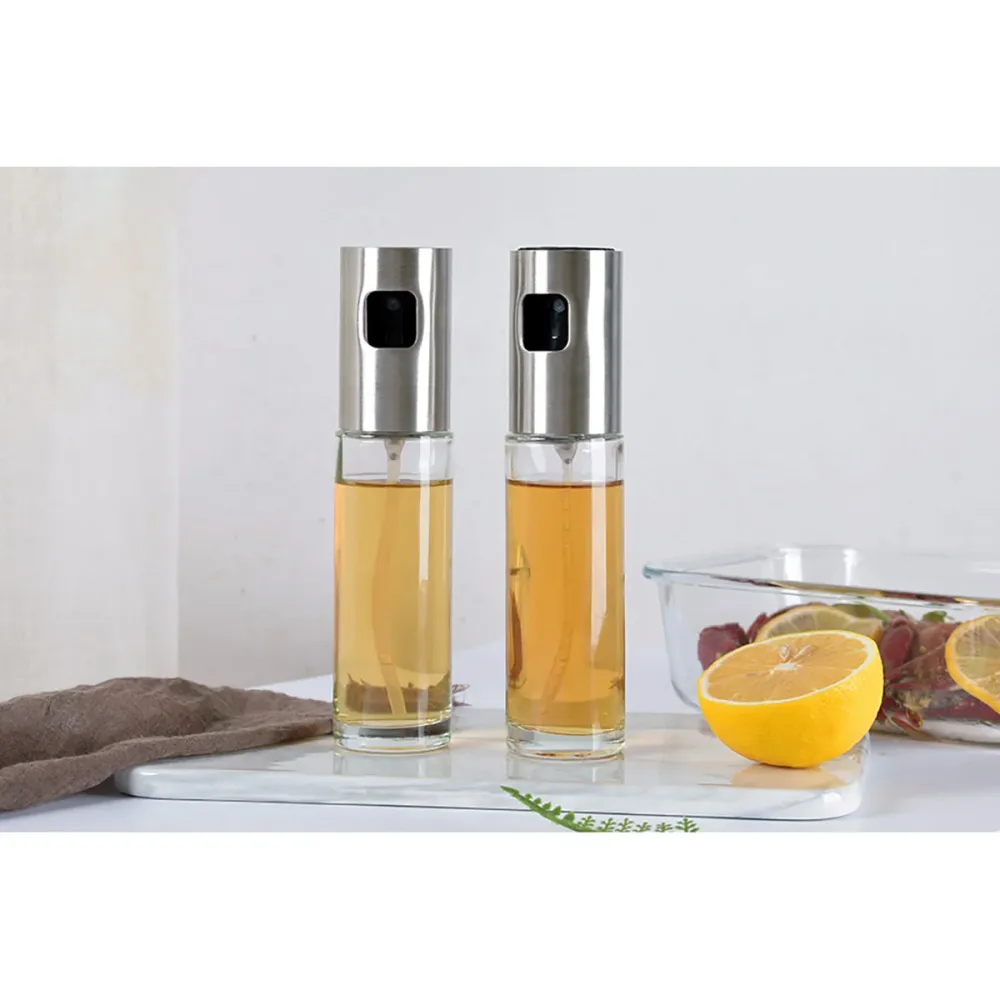 Huilier La Mediterránea Luxe Transparent Argenté verre 100 ml (24 Unités)