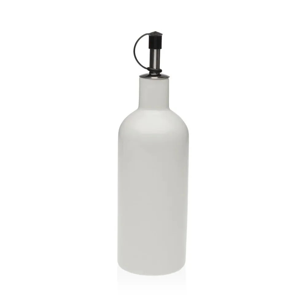 Huilier Versa Blanc Céramique Grès 6,1 X 21 X 6,1 CM