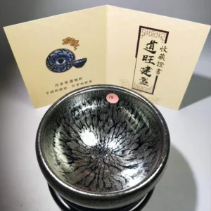 Jianzhan – tasse à thé en porcelaine, service à thé Kung Fu chinois, petit bol à thé Tenmoku, fait à la main, beau cadeau...
