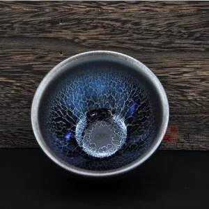 Jianzhan – tasses à thé de chine, artisanat de chanson, poterie Tenmoku, bol glacé, vaisselle bleue, Service à thé, coffre...