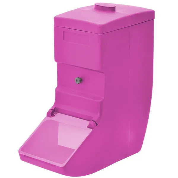 65 Litre Table Top Ingredients Bin – Clear Flap Lid | Food Approved Storage Container