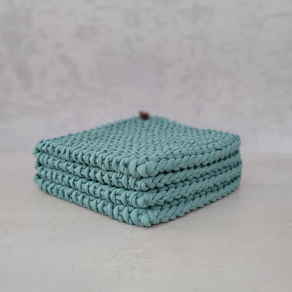 Manique, lot de 2, vert sauge