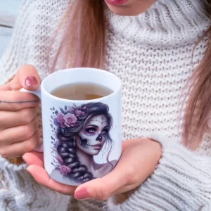 Mug - “Catrina Élégance Rose”