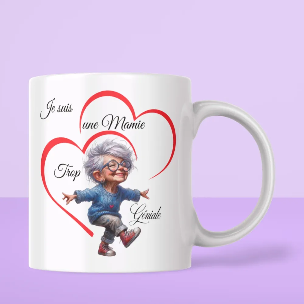 Mug - “Mamie trop géniale"