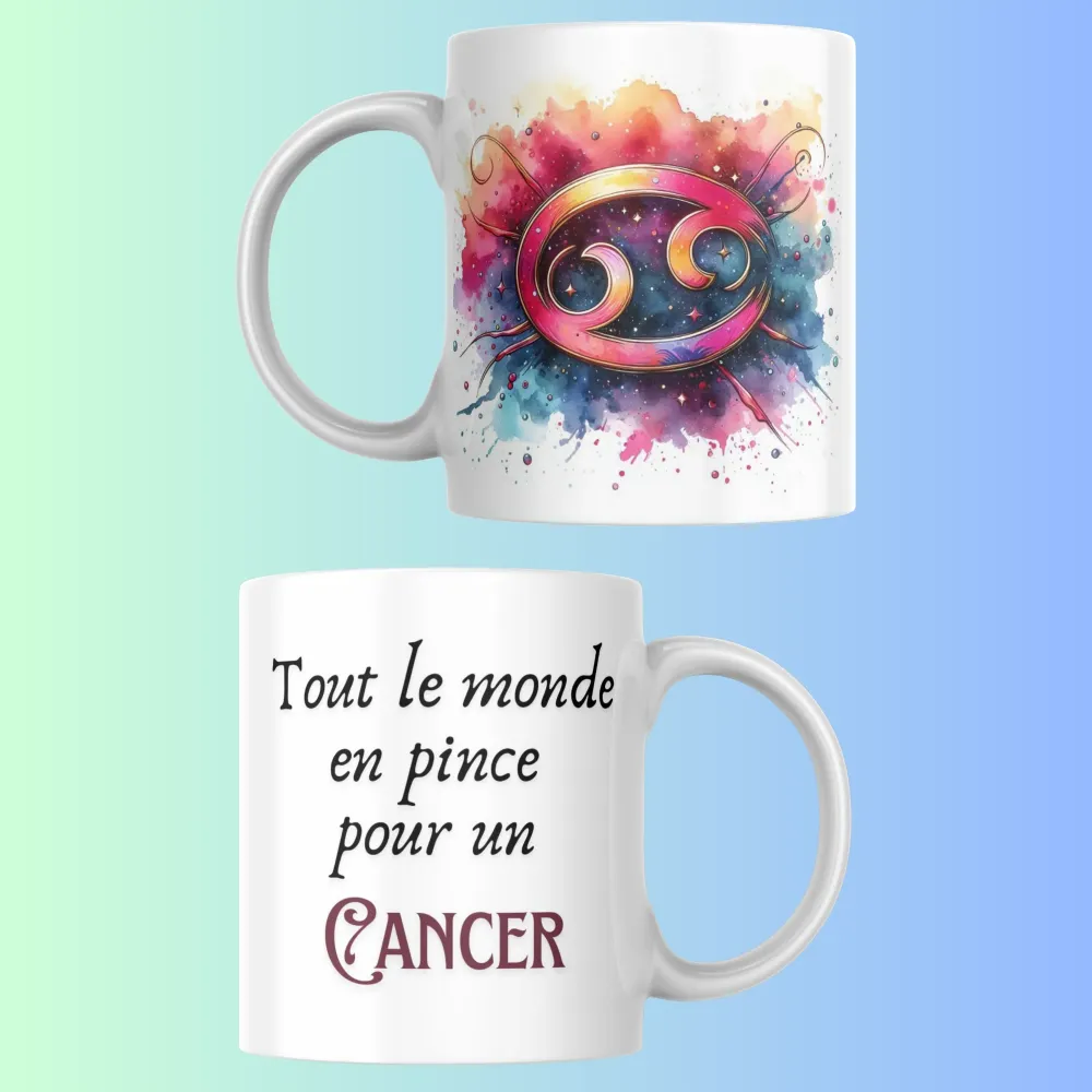 Mug Signe du Zodiaque Cancer - Astrologie